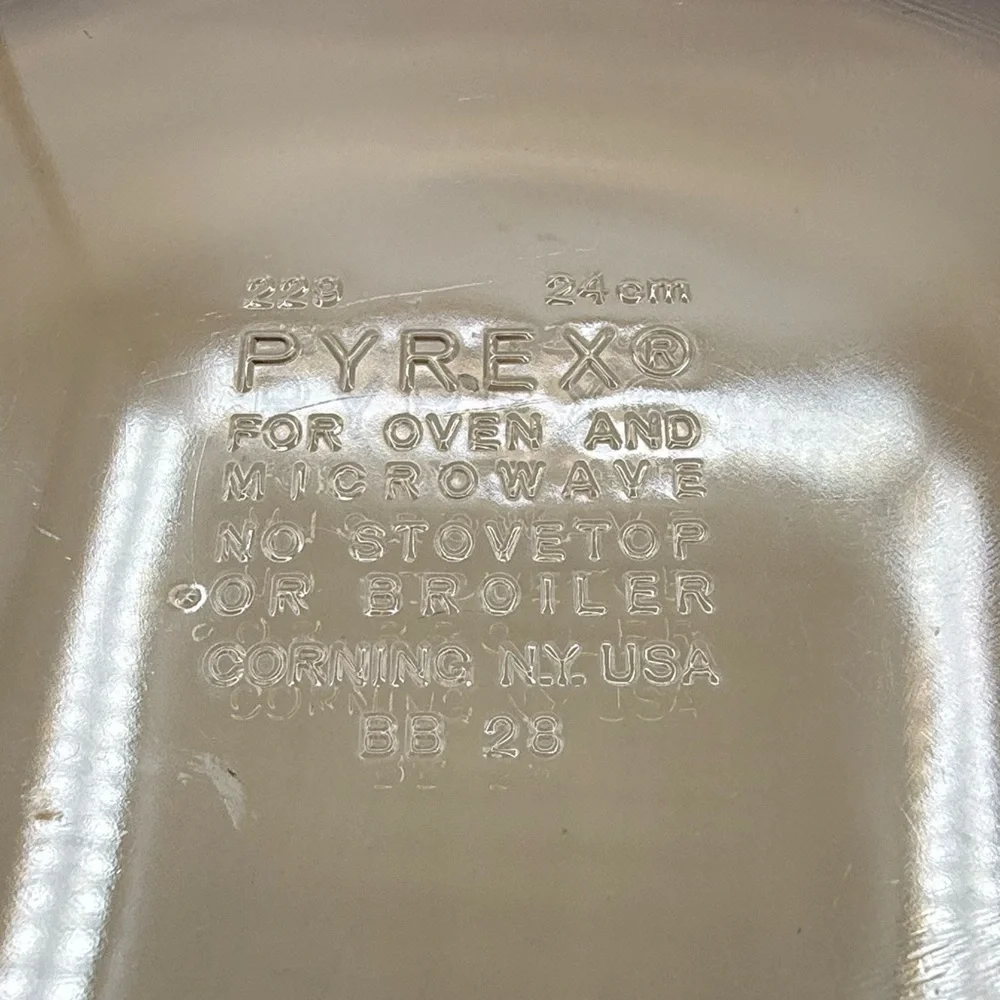 Vintage Pyrex Amber Glass Bakeware Set | 9x13, 8x8 & Pie Plate | Retro Kitchen